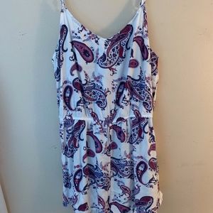 Cute little white romper with unique design